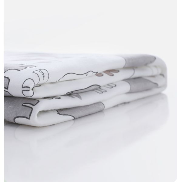 Mousseline animale Gauze Blanket du yard 110GSM de Gauze Muslin Fabric By The de double d'impression