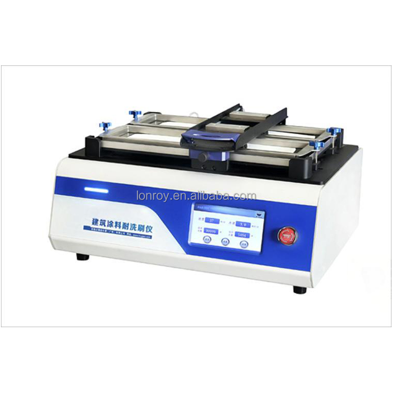 ASTMD7835 DINEN13300 Surface Film Wash Resistance Tester ISO11998 Coating Wear Resisting Testing Machine Washability Test Device
