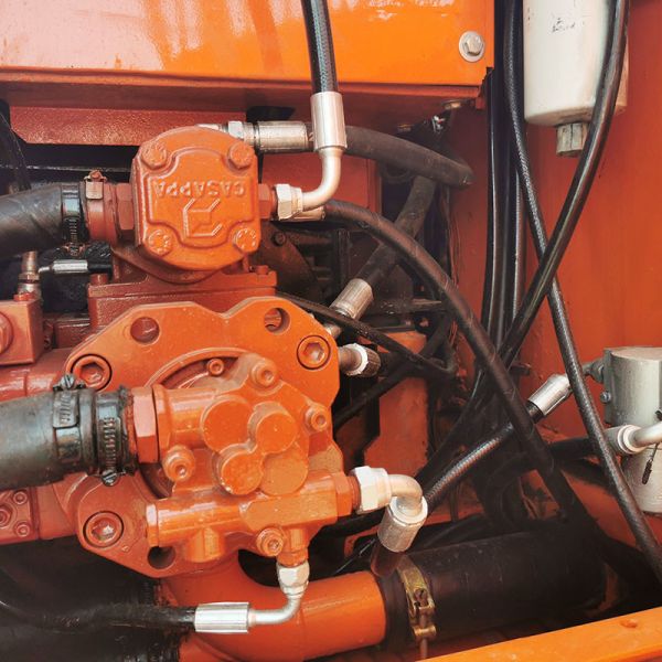 Original Doosan DH150-7 Used Wheel Excavator 0.6m3 Bucket Capacity Quality Guaranteed