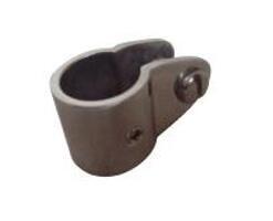 BOAT TOP HINGED RAIL MOUNT JAW SLIDE STAINLESS STEEL