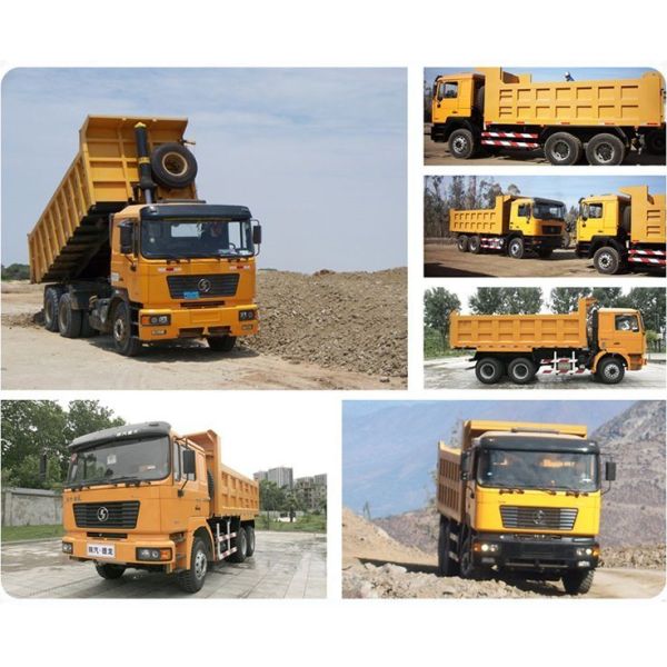 Heavy Duty Shacman Dump Truck with 25-30tons Capacity and Low Fuel Consumption
