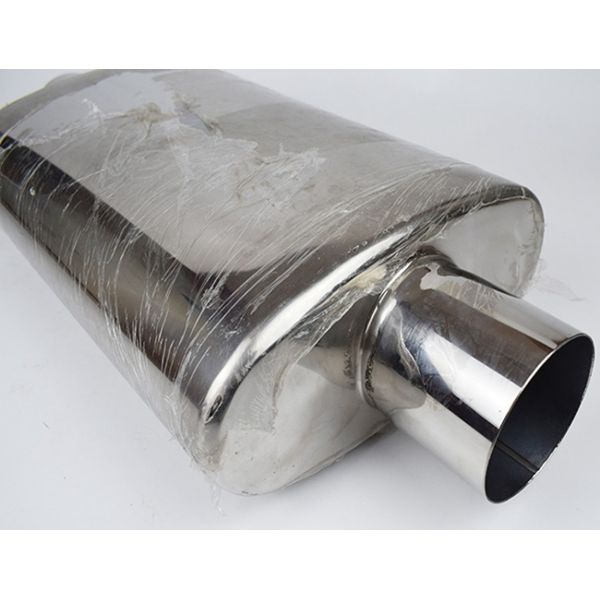 500mm silencioso de aço inoxidável da exaustão de 2,5 polegadas