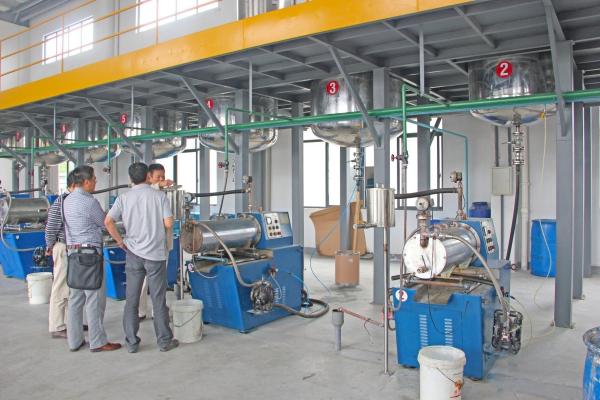 Horizontal 6 Liters Pin Type Bead Mill Zro2 Medium Bead Grinder