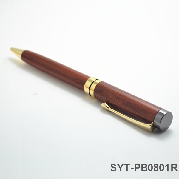 Eco-Friendly and Hign Quality Ballpoint Wooden Writing  Pen for Gift
