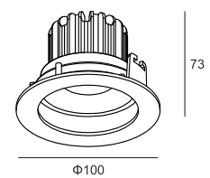 Серия IP54 слепимости MF анти- утопила СИД привела штуцеры регулируемое 10W фары