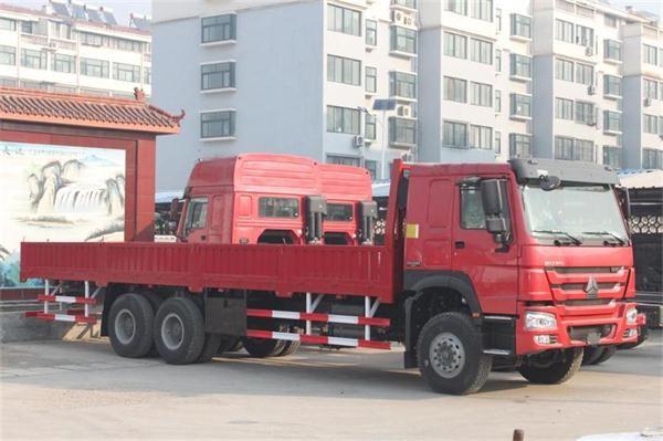 Cargo Heavy Duty Truck 266 / 290 hp , Comercial Cargo Truck ZZ1257N4641W