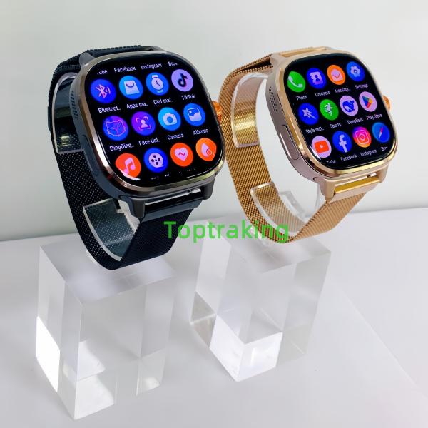 IP67防水 2025 M99 4G SIMカード スマートウォッチ 電話BT通話 NFC GPS Deepseek Youtube Tiktok Whatsapp対応