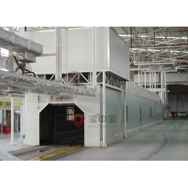 Raining Shower Test Room Water Testing Line For Car Factory Leackage Inspeciton Line