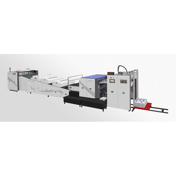 High Speed 9500 Sheets/Hour UV Coating Machine with 720x1050mm Max Coating Size for Water Base and UV Varnish