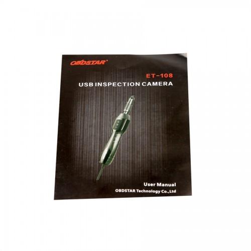 Varredor diagnóstico OBDSTAR do carro universal automático E de inspeção de 108 ET108 USB câmera