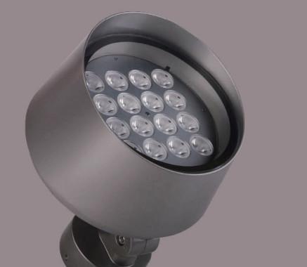 A avaliação exterior branca morna das luzes de inundação IP66 do diodo emissor de luz morre materiais do alumínio de carcaça