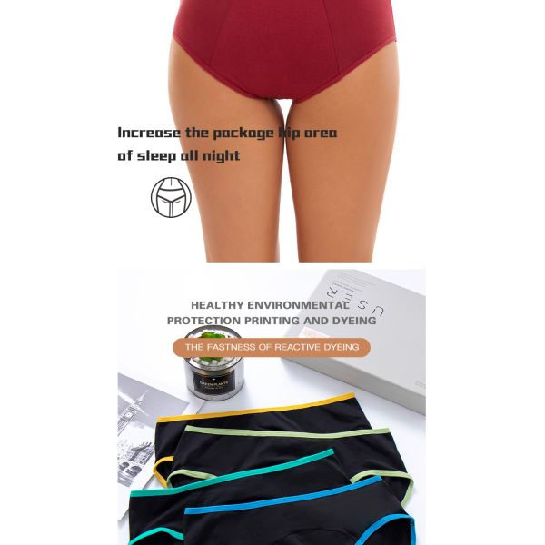 Menstrual Ladies Period Panties Underwear High Flow Physiological Underwear