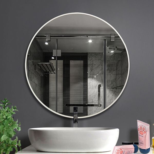Customized Size Aluminum Unbreakable 50 Art Deco Wall Mirror for Modern Home Wineshop