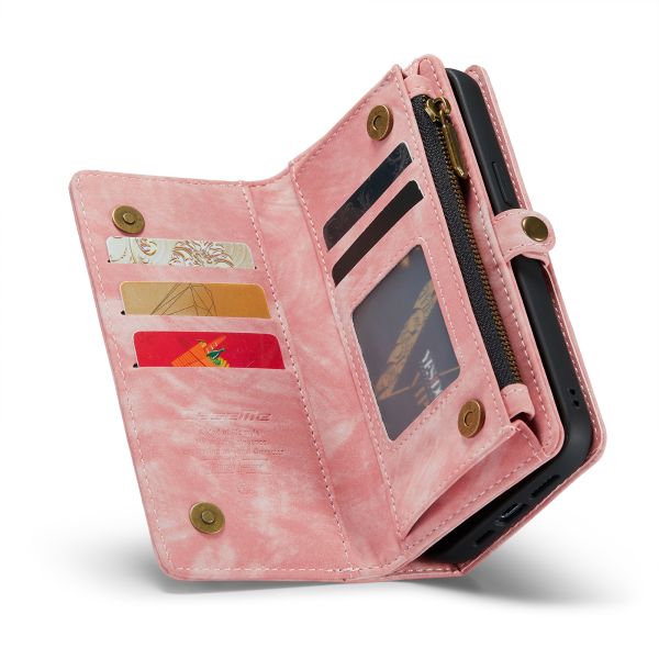 Multifunction Leather Wallet IPhone Case Shockproof Luxury Genuine Leather Case