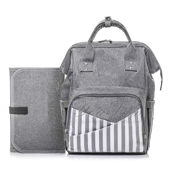 Unisex Nappy Stylish Bag baby diaper bag and bed