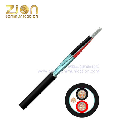 Пенят циркуляр полиэтилена защищал аудио кабель CFSTP241-PVC