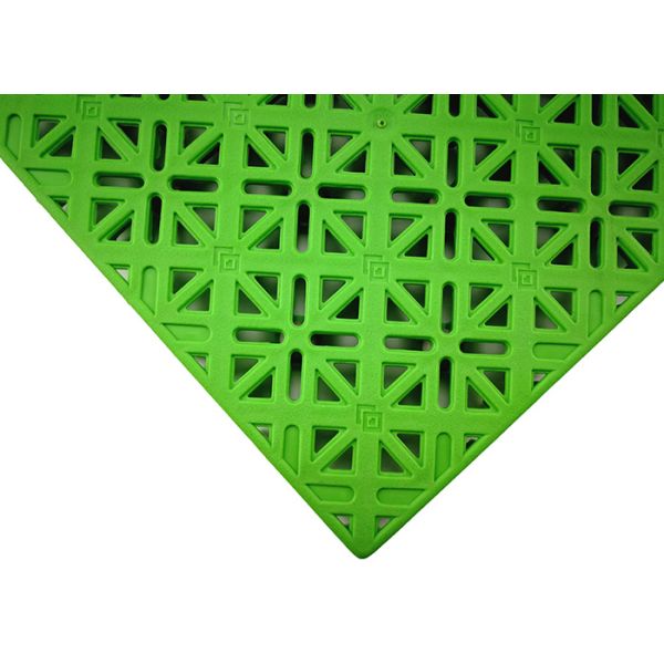 Portable PP Interlocking Sports Flooring Shock Absorbing Modified DIN18032 Standard