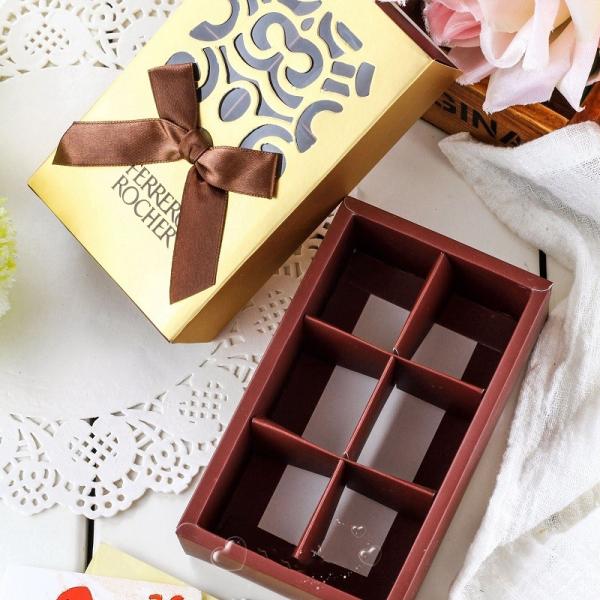Custom Food Packaging Box for Chocolate Candy Gift Boxes Paperboard Drawer Folder Design
