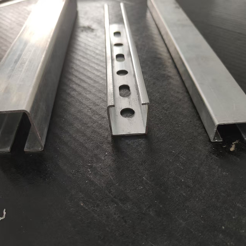 Lightweight Aluminum Alloy Unistrut C Channel For Structural Support System 41x41 Slotted Channel