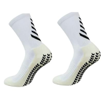 Wholesale Custom Logo Anti Slip Cushioned Football Soccer Rugby Sports Socks Unisex Men