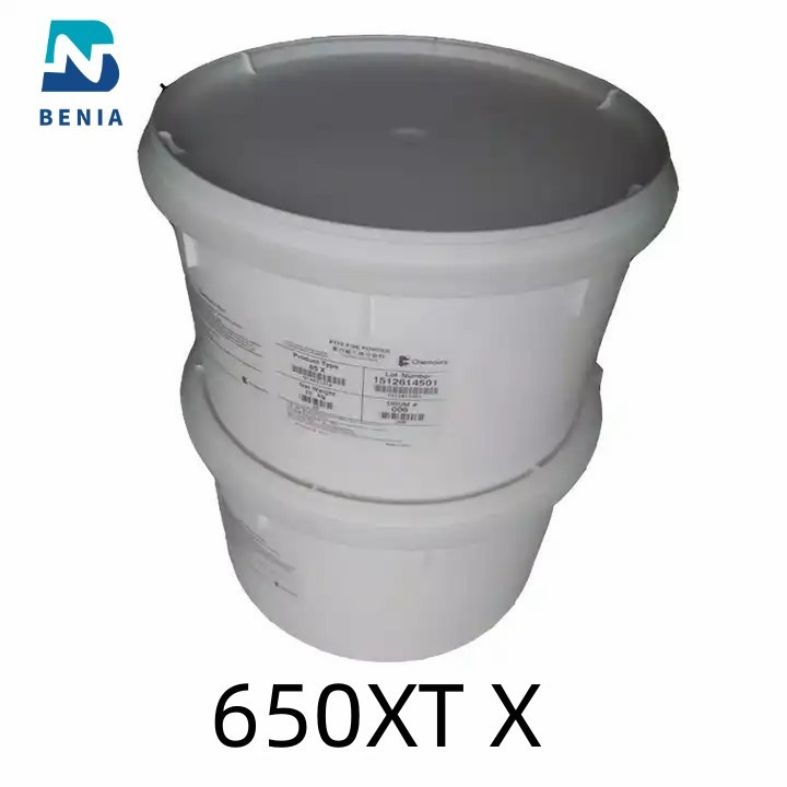 Dupont  PTFE 650XT X Polytetrafluoroethylene PTFE девственная смола пеллетный порошок на складе