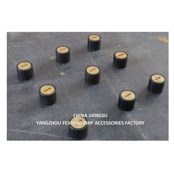 Durable Sounding Pipe Head A50 CB/T3778 with 76mm Outside Diameter and Copper Lid Carbon Steel Body