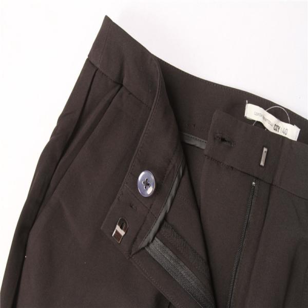 3 Colors Commute Ladies Dress Pants Daily Casual 90% Polyester 10% Elastane