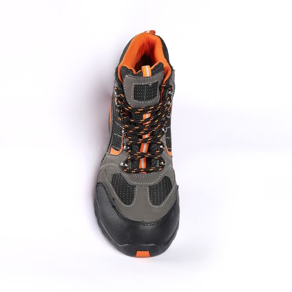 Shock Absorbing Rubber EVA Sole Cement safety shoes for Construction Workers' Safety Boots