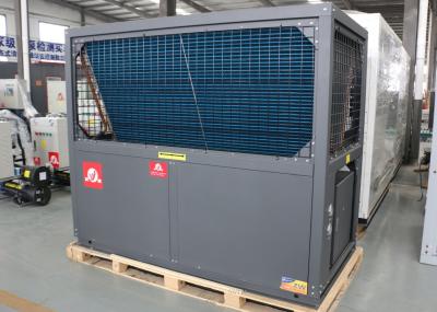 Compact Industrial Air Source Heat Pump Large Scale Flat Fins for Hotel Factories