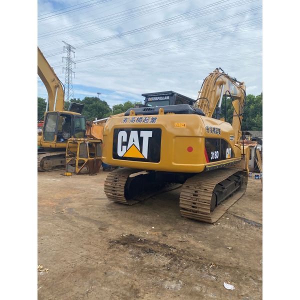 18000 KG Used Cat 318d Excavator with Good Condition and Original Japanese Engine