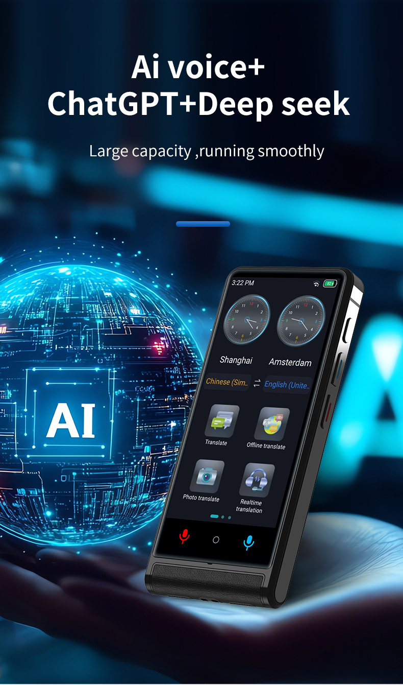 AI Smart Mini Multi Language Voice Translator Maker 4.0 - 4.9