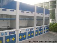 Capuz de fumaça de laboratório de FRP de alto nível projetado para o projeto de sistema de ventilação de laboratório