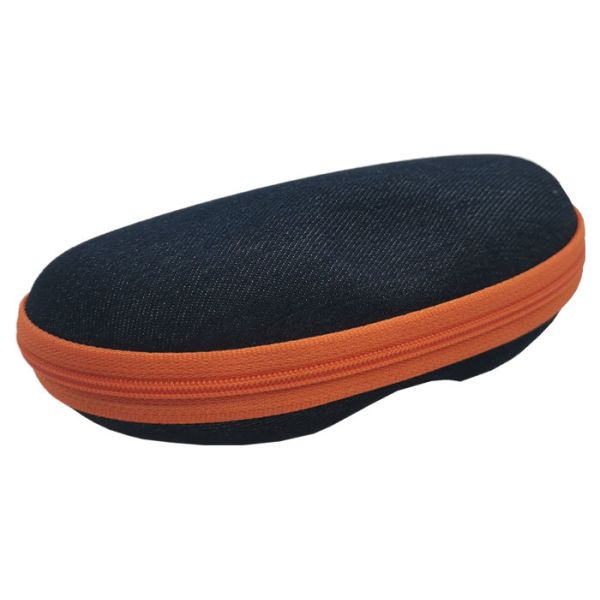 Le velours EVA Glasses Case de tissu, portative ferment la fermeture éclair la