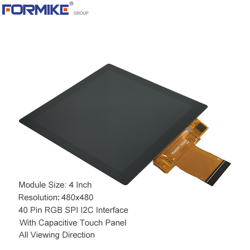 Square LCD TFT Capacitive Touchscreen Display 480x480 LCD 3.95 4 Inch Module