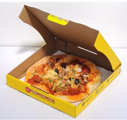 Customized Food Grade Takeout Pizza Box with Package Size 53.00cm * 48.00cm * 47.00cm