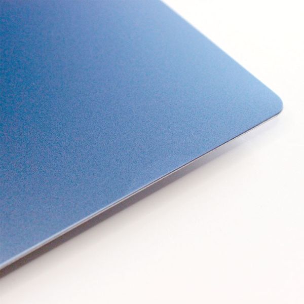 Sky Blue Color 0.8MM Thick 4x8 Stainless Steel Sandbleasting Sheet AFP Finish