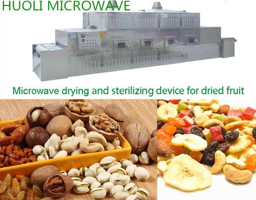 High Speed Microwave Drying Equipment for Potato Chips Food Processing Dryer