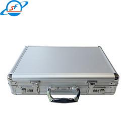 Durable Stainless Steel Optical Trial Lens Set Box Plastic Rim Leather Case