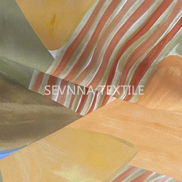 Breathable Freely Recycled Swimwear Beachwear Fabric Digital Printing