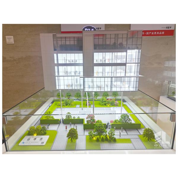 Industrial Park Scale Model Scenic Landscaping Realistic Urban 1:70 Architecture Model