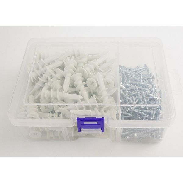 13x40mm Nylon Wall Anchor Screw Dia 4-4.5mm