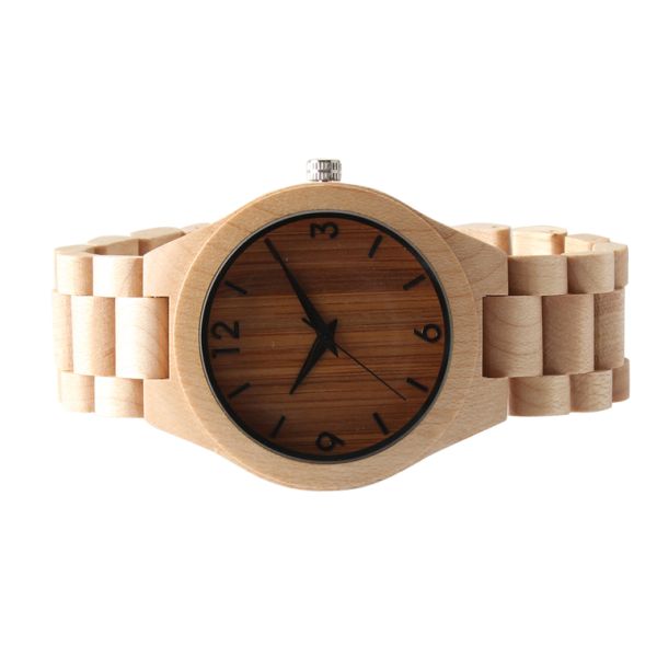 Наручные часы годовщины дозора RoHS водоустойчивым деревянным выгравированные подарком