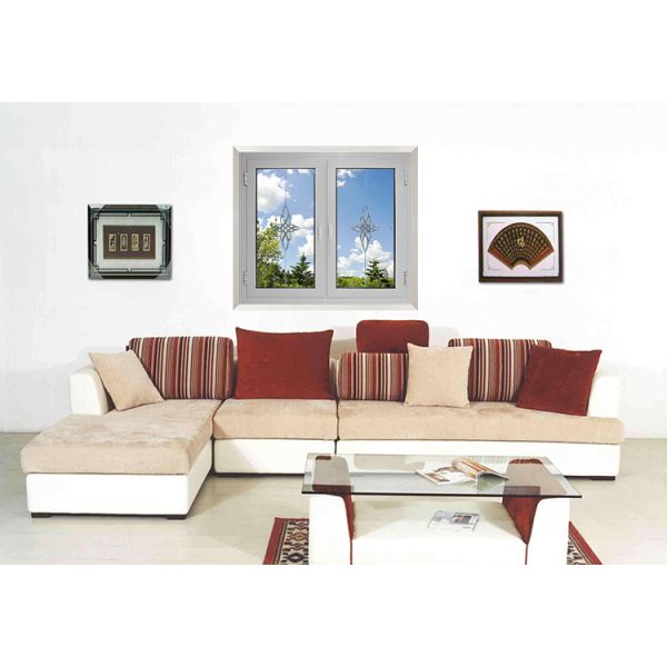 Stainless Steel Aluminium Sash Windows 1.6mm Modern Glass Window