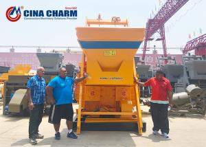Double Vertical Shaft Automatic Concrete Mixer Machine Js1000 For Precast