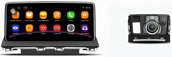 Ouchuangbo car radio player android 4.4 for Mazda CX-4 with gps navi 3g wifi SWC dual zone capacitance multiple
