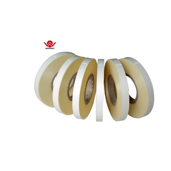 Chocolate Box Corner Pasting PET Tape / Hot Sealing Corner PVC Tape