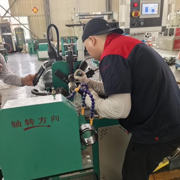 Stainless Steel Metallic Corrugations Forming Press Automatic and Versatile for Various Applications