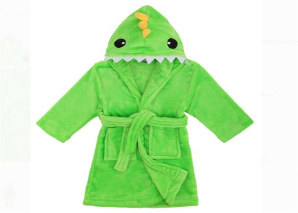 Funky Toddler Boy Bathrobe , 3-24M Infant Baby Boy Robe Environmently Material