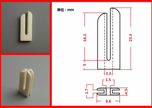 Textile Ceramic Shining Mirror Polish Aluminum Oxide Ceramic Yarn Guide Eyelet
