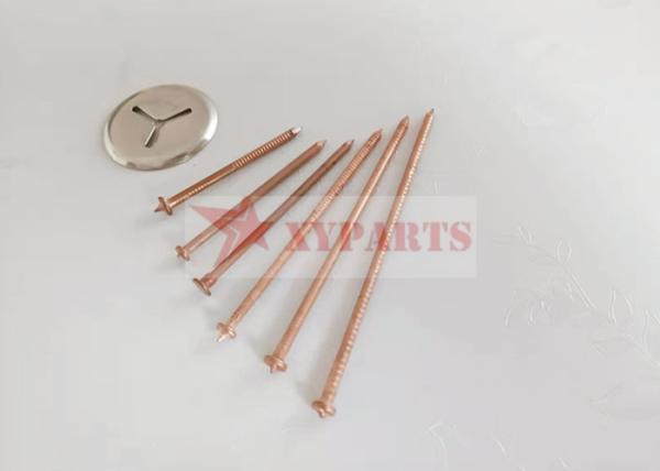 Flange Base 316 Stainless Steel CD Spot Weld Insulation Stud Pins For HVAC System